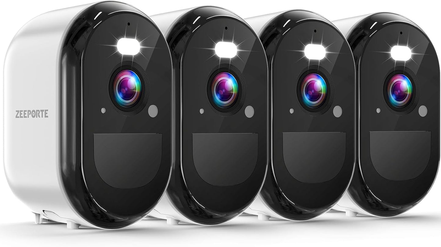2K Security Cameras Wireless Outdoor for Home Protection