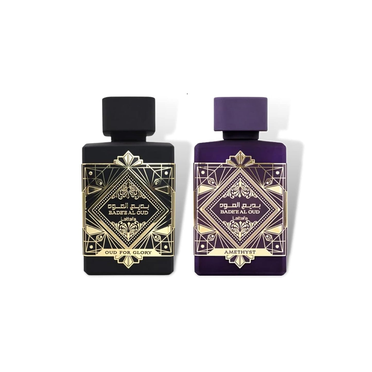 Lattafa Bade'e Al Oud 2-Piece Set: Unisex Fragrance Duo