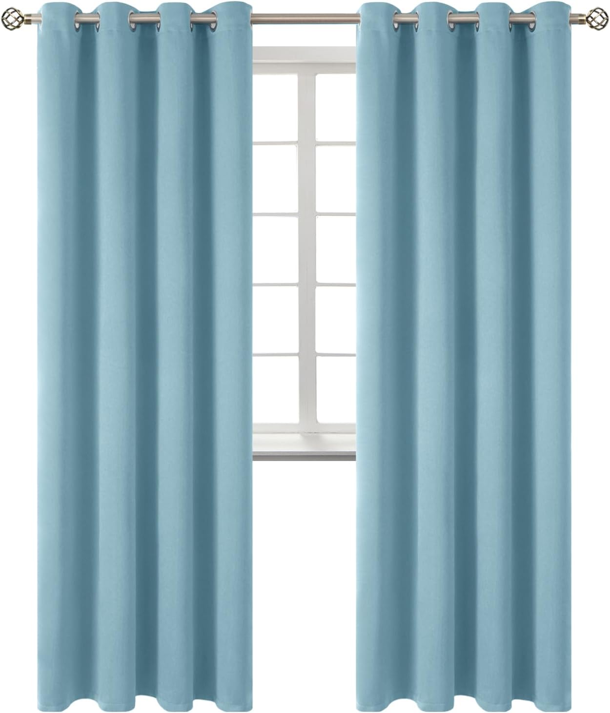 BGment Room Darkening Curtains for Bedroom - 84 Inch Panels
