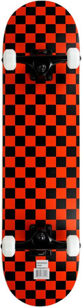 Krown Rookie Checker Skateboard Maple Deck - Beginner Pro Style