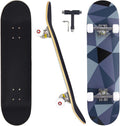 31 Inch Complete Skateboard for Beginners and Youths - Pro Quality