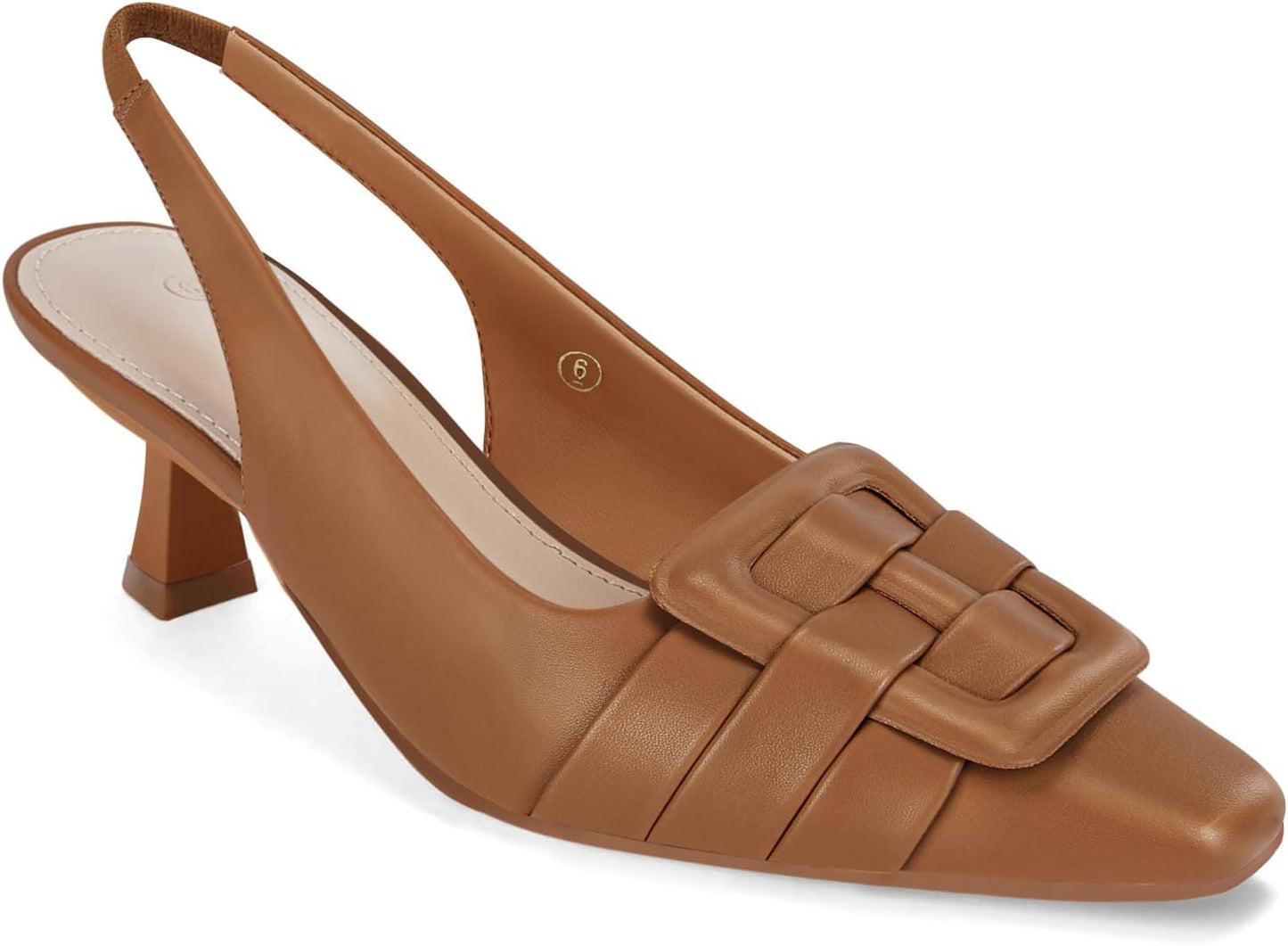 Womens Sling Back Kitten Heels for Comfortable Party Style