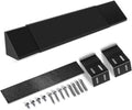Black Adjustable Fireplace Hood for 28 to 48 in Fireplaces