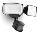 LUTEC 38W Dual-Head LED Motion Activated Floodlight for Outdoors