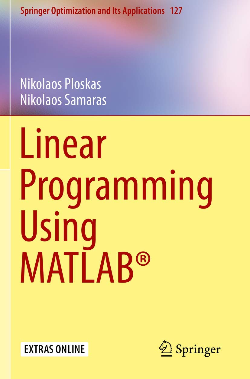 Linear Programming Using MATLAB for Optimization Techniques
