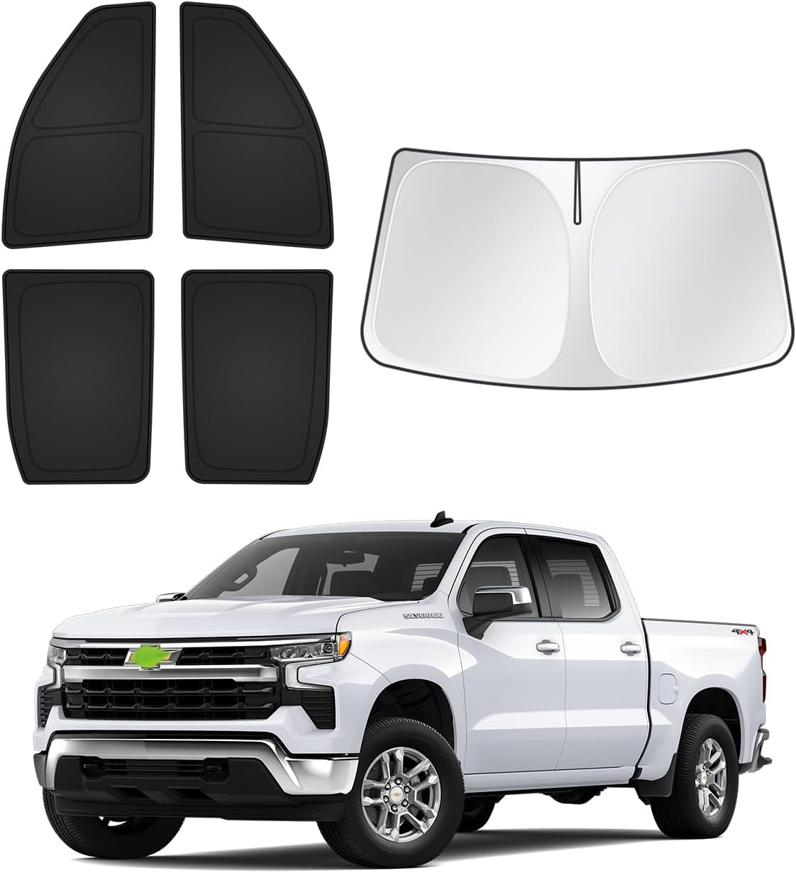 Sunshades for GMC Sierra 1500 2500 3500 2019-2026 Accessories