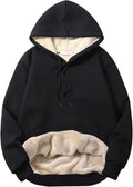 Flygo Men's Warm Sherpa Hoodie