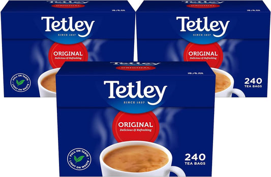 Tetley Tea Bags - Enjoy a Refreshing Brew with Every Cup