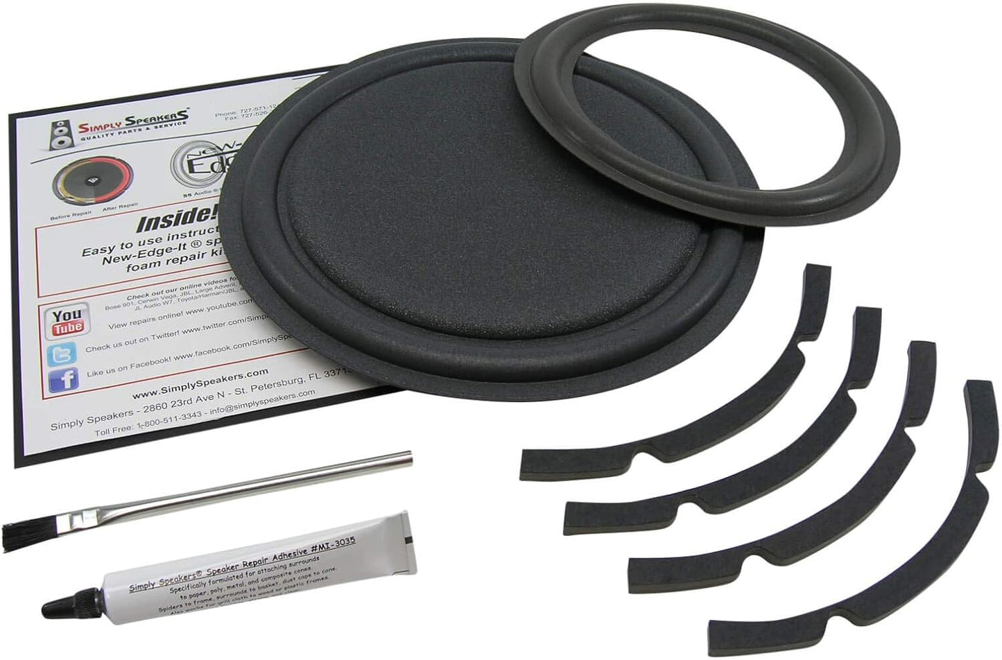 Velodyne V-810XB Subwoofer Repair Kit for Optimal Sound Quality