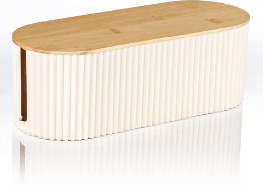 Bamboo Cable Organizer Box - Hide Wires Stylishly!