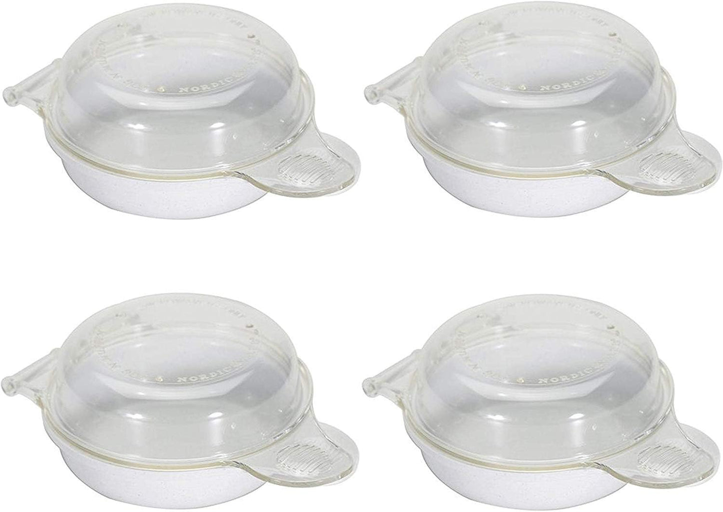 Nordic Ware Clear Microwave Egg N' Muffin Pan - Easy Breakfast!