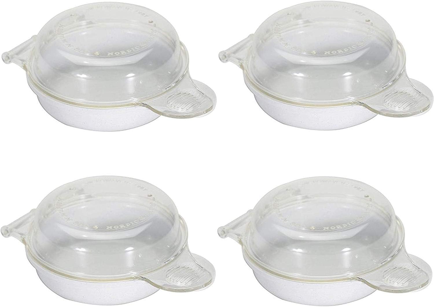 Nordic Ware Clear Microwave Egg N' Muffin Pan - Easy Breakfast!