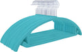 MIZGI Premium Velvet Hangers 50 Pack - Slim Non Slip Suit Hangers