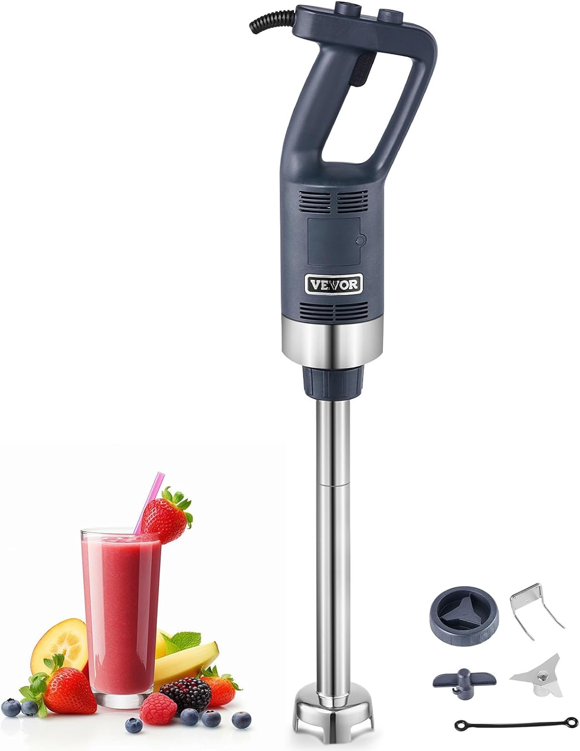 VEVOR 500W Immersion Blender: Powerful Heavy Duty Mixer