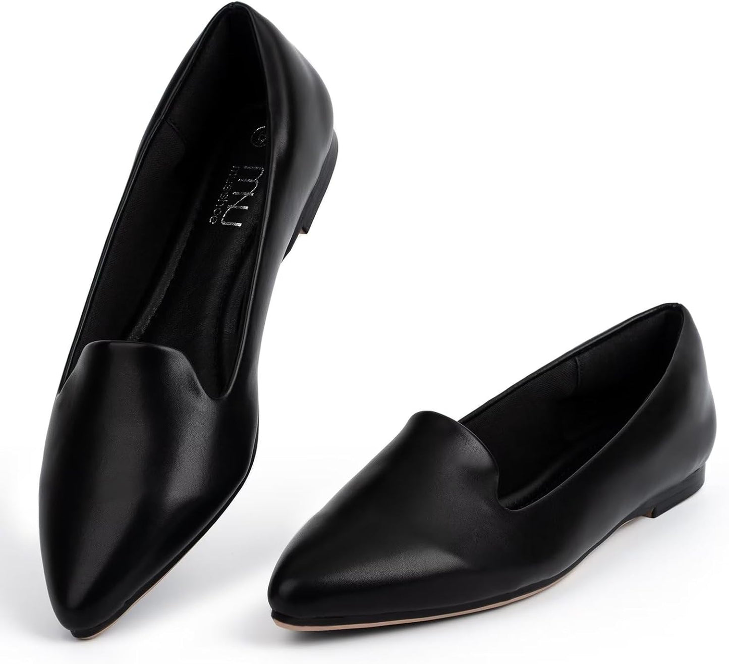 MUSSHOE Flat Shoes Women Comfortable Slip on Stylish Flats