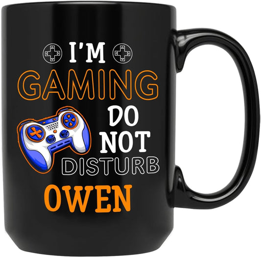 Custom Gaming Mug - Uninterrupted Playtime Essential