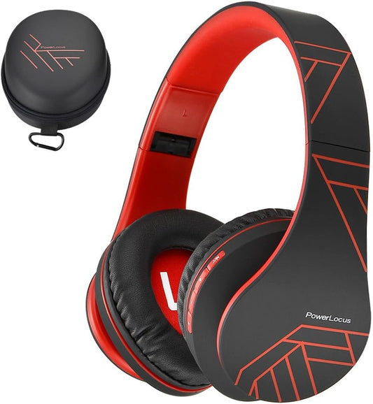 Wireless Foldable Headphones with Built-in Mic