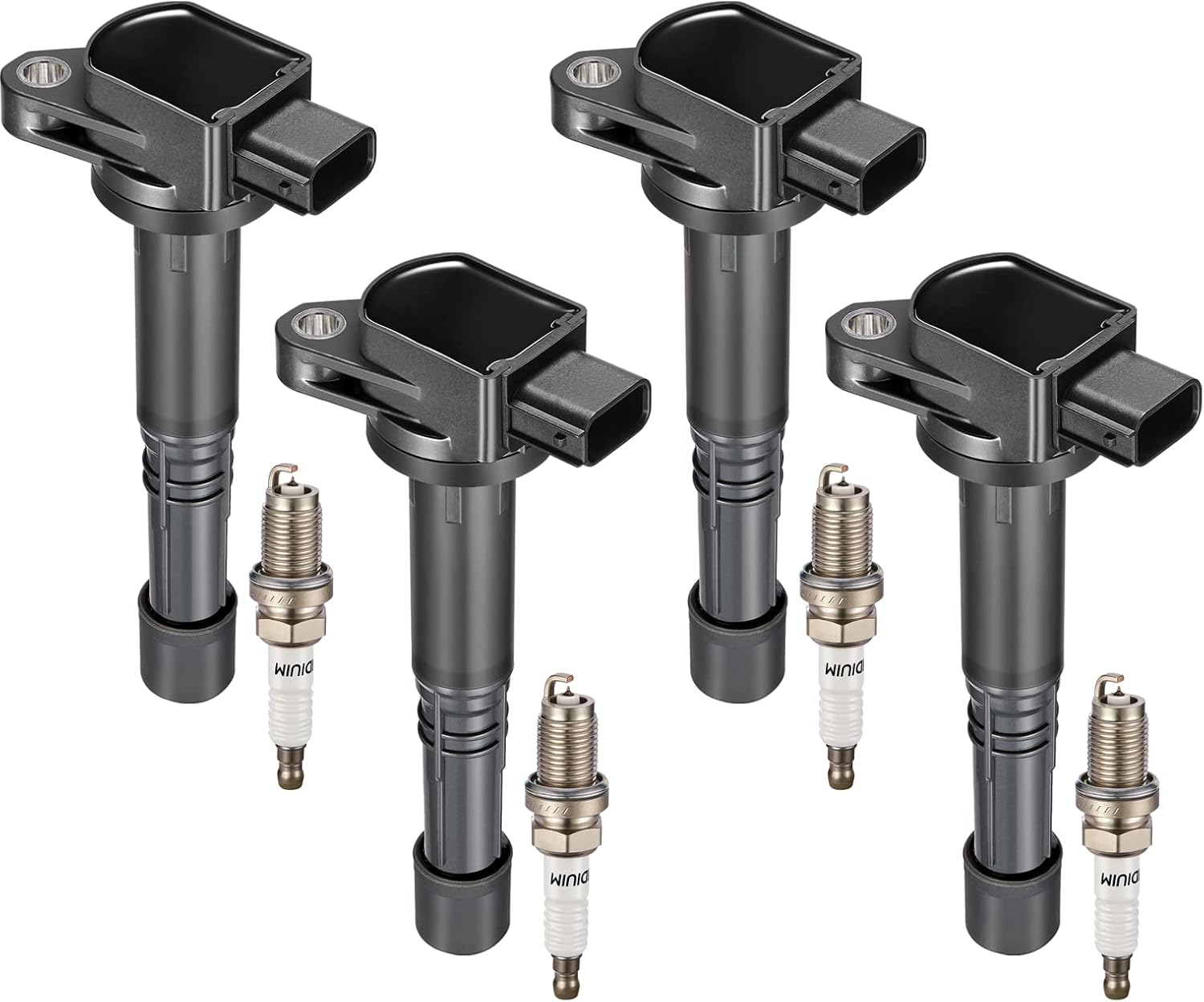 BDFHYK Ignition Coil Pack and Iridium Spark Plugs for Acura