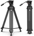 ULANZI MT-81 Camera Video Tripod with 360 Degree Fluid Head - Heavy