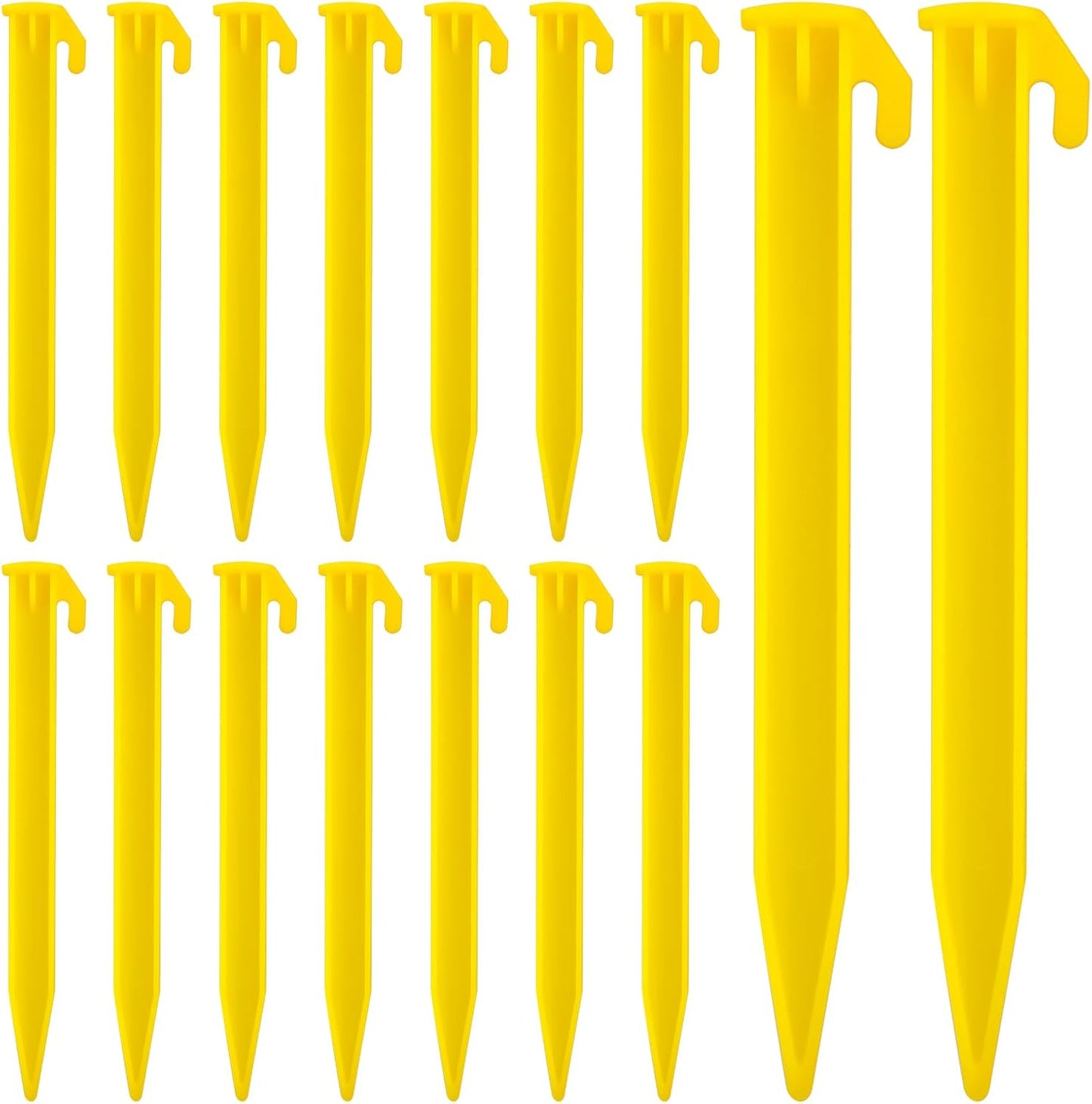 Durable 5.7 Beach Tent Pegs - 16 Pack