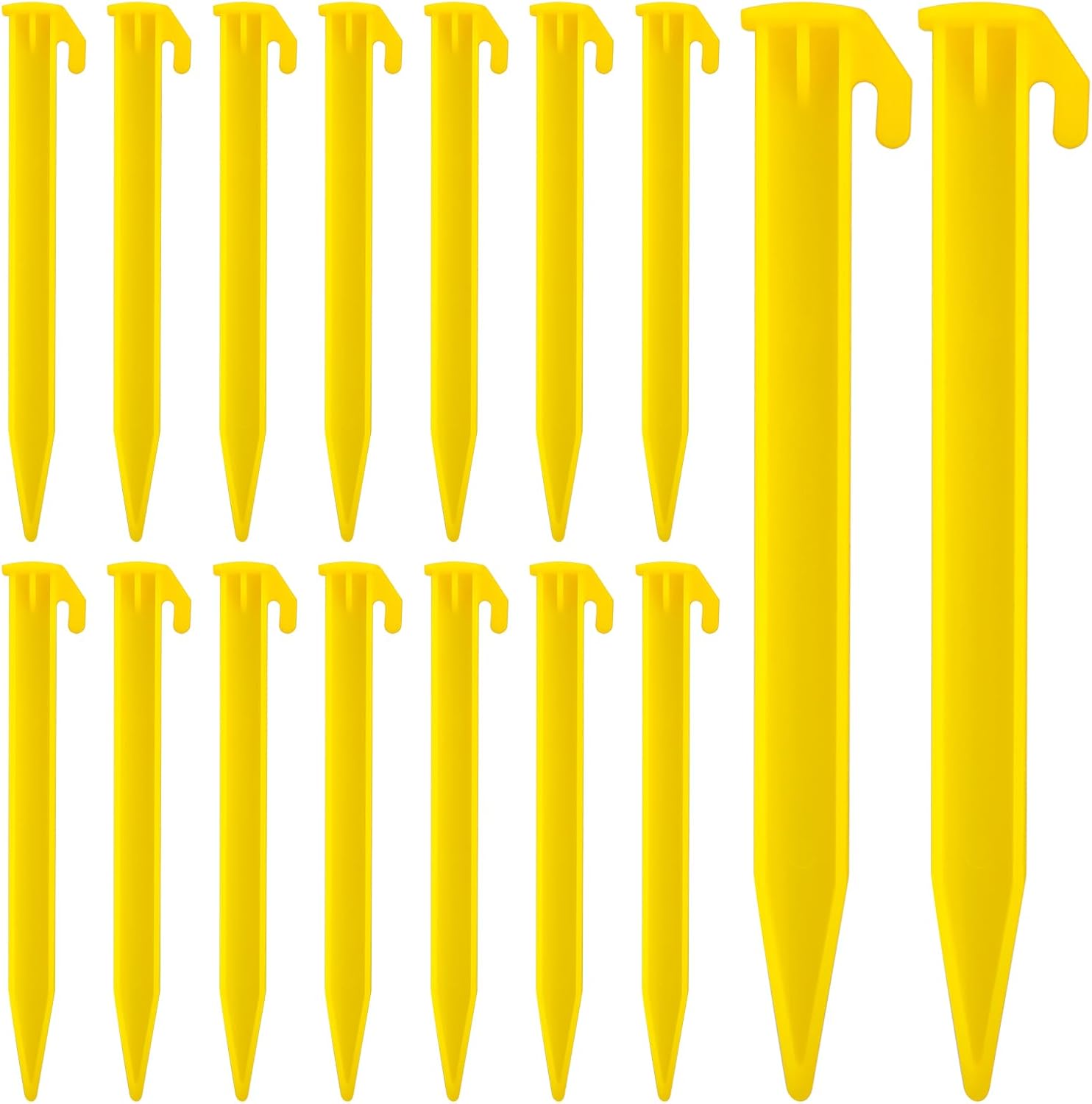 Durable 5.7 Beach Tent Pegs - 16 Pack