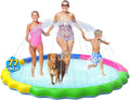 VISTOP Non-Slip Splash Pad for Kids 77 in - Thick Backyard Sprinkler