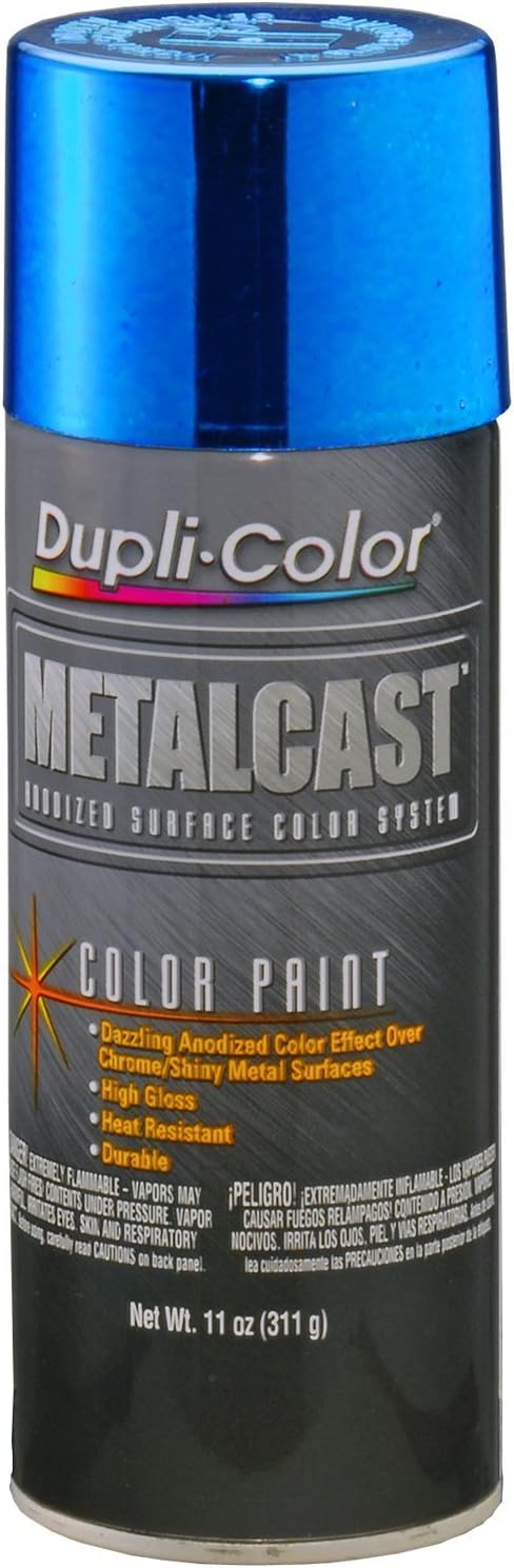 Dupli-Color MC201-6 PK Blue Anodized Coating for Automotive Use