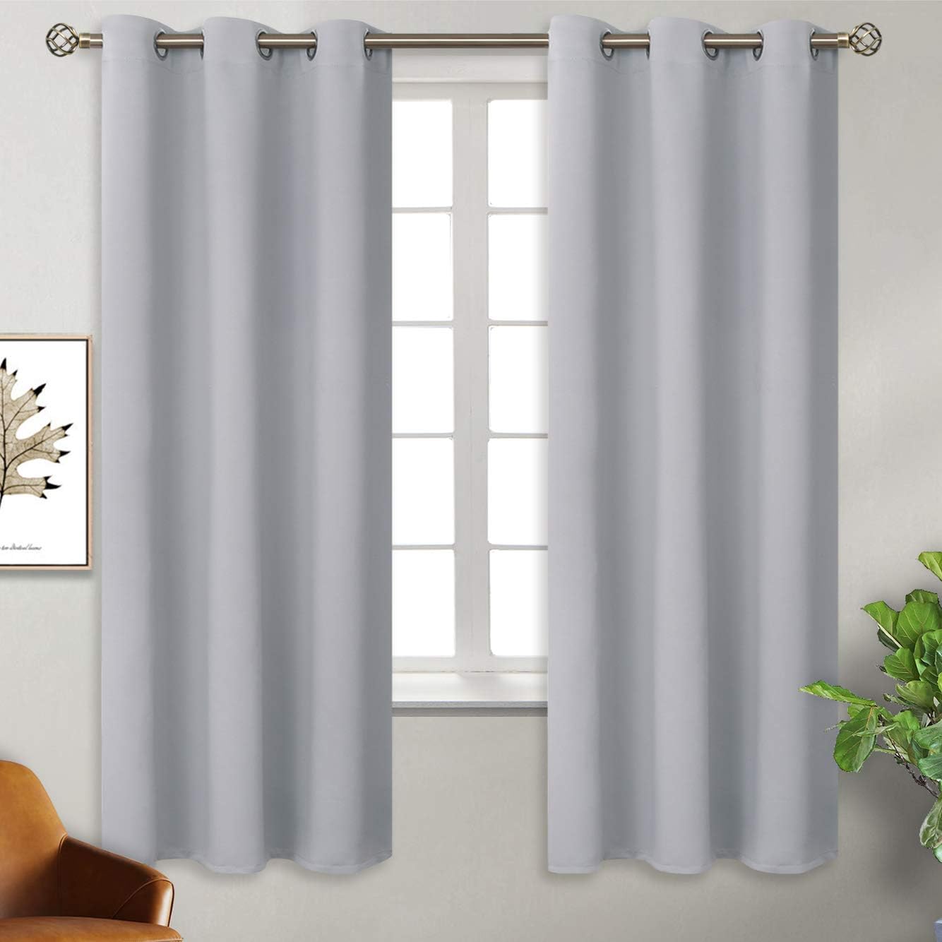 BGment Room Darkening Curtains - Thermal Insulated Drapes