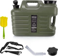 Portable 5 Gallon Camping Water Container with Spigot for Outdoors