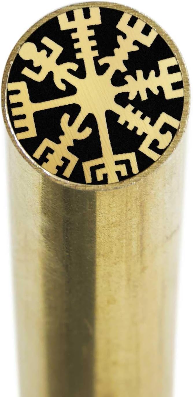 Mosaic Pin for Knife | Decorative Brass Heavy Duty Knife Handle