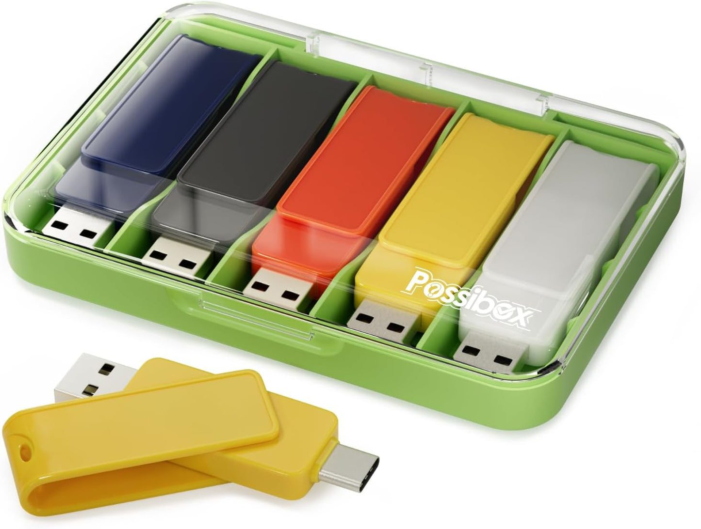 Type C&USB A 2-in-1 USB Flash Drive 64GB High Speed Solution