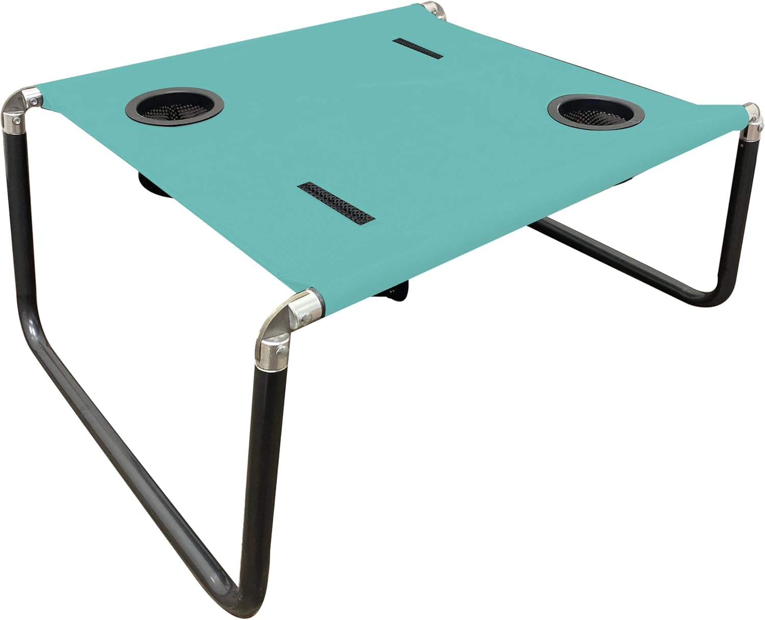 Neso Portable Beach Table with Cup Holders and Cell Phone Pockets