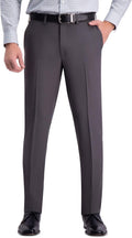 Premium Comfort Dress Pant for Men - Slim Flat Front Fit
