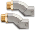 Fuel Hose Swivel 360 Rotating Connector for Easy Fuel Transfer