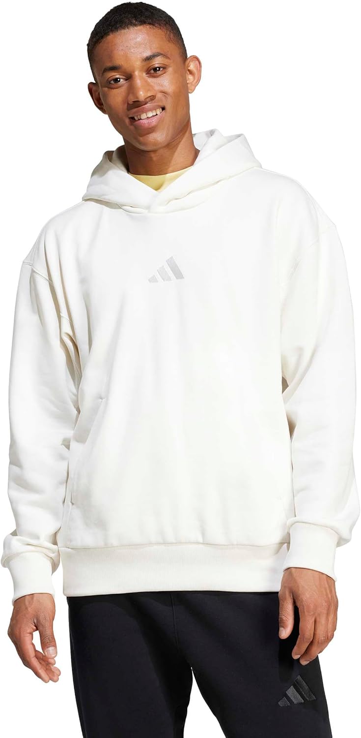 adidas mens All Szn Fleece Loose Hoodie for Ultimate Comfort
