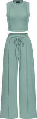 PRETTYGARDEN Women's Cozy 2 Piece Summer Loungewear Set