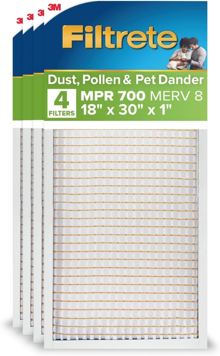 Filtrete 18x30x1 AC Furnace Air Filter for Cleaner Air