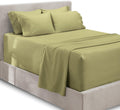 Luxury Soft Split King Sheet Set Sage - Deep Pocket Comfort