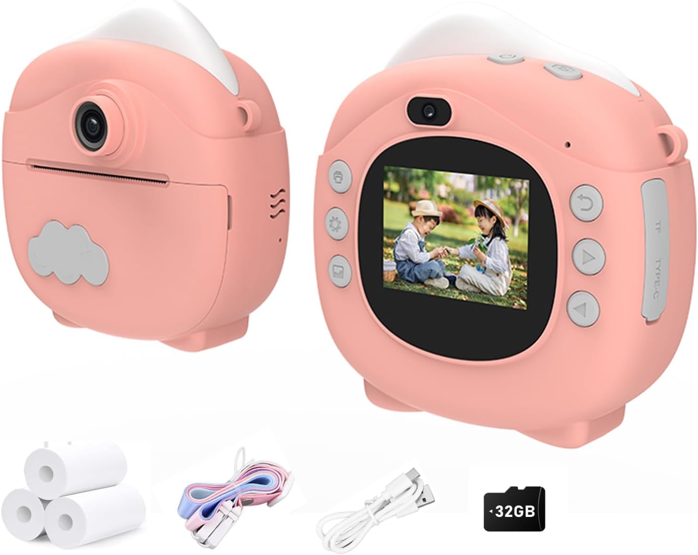 Lonfu Kids Instant Camera - Capture Memories Instantly!