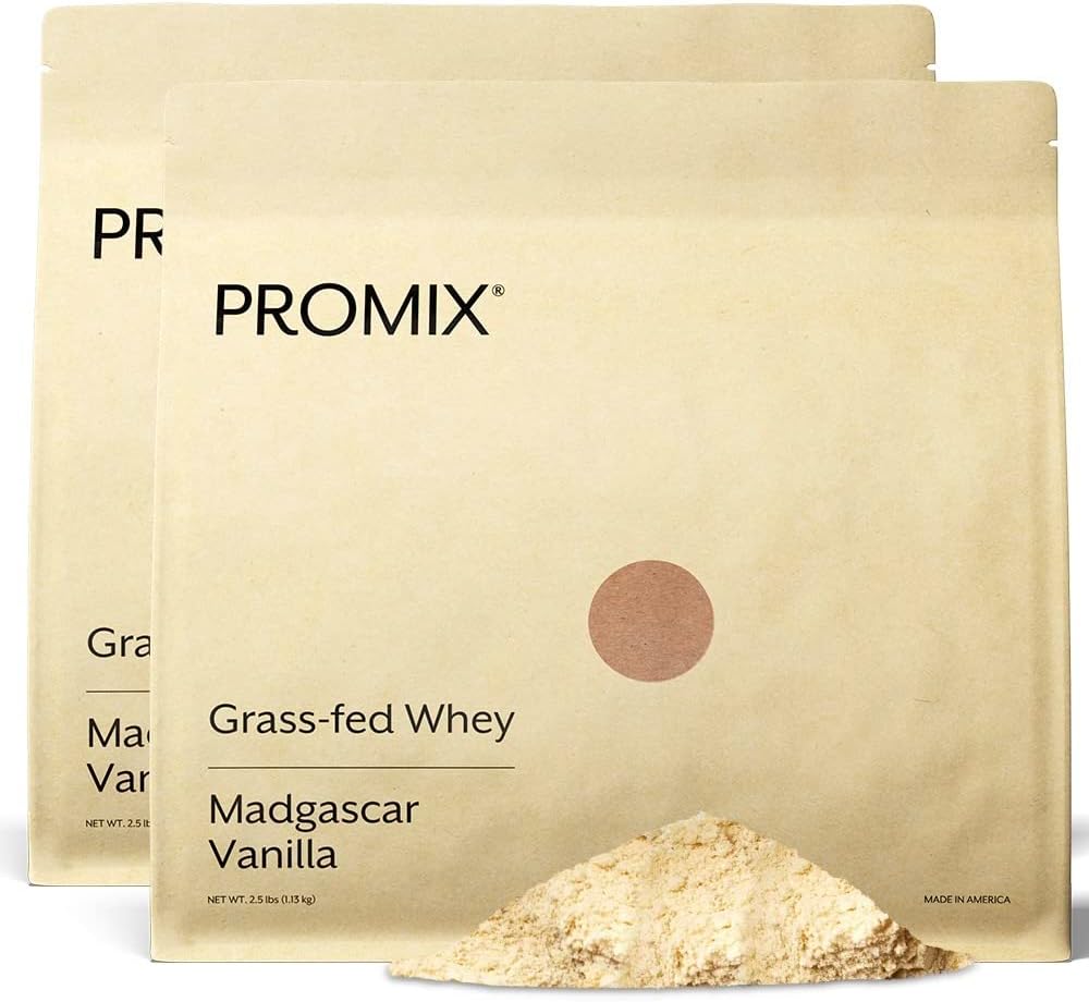 ProMix Nutrition Whey Protein Powder - Grass-Fed Vanilla Flavor