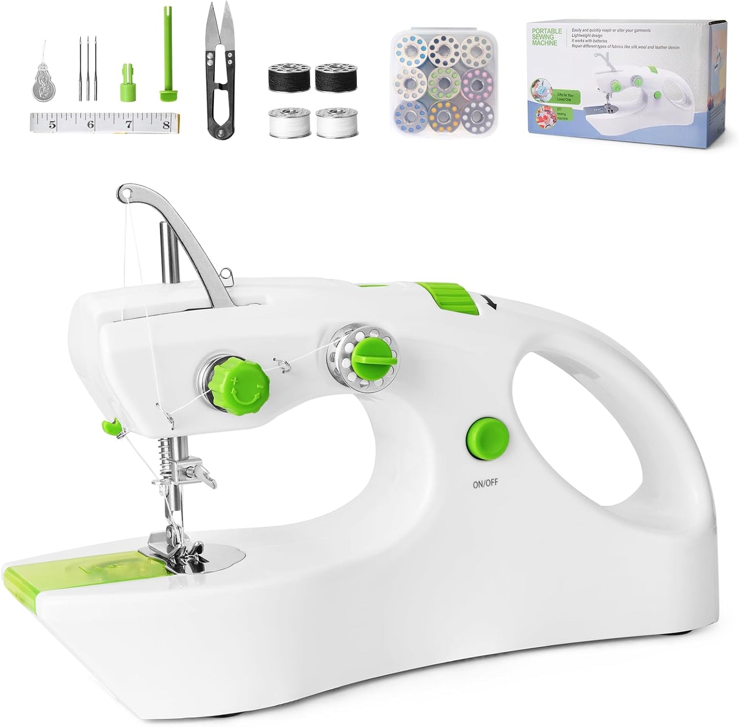 Handheld Sewing Machine for Beginners - Portable Electric Mini