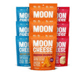 Moon Cheese Variety Pack 2 oz 9-pack - Crunchy Protein Snack
