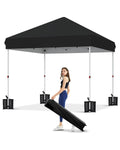 10x10 Pop Up Canopy Tent Outdoor Canopy - Instant 100 sq ft Shade