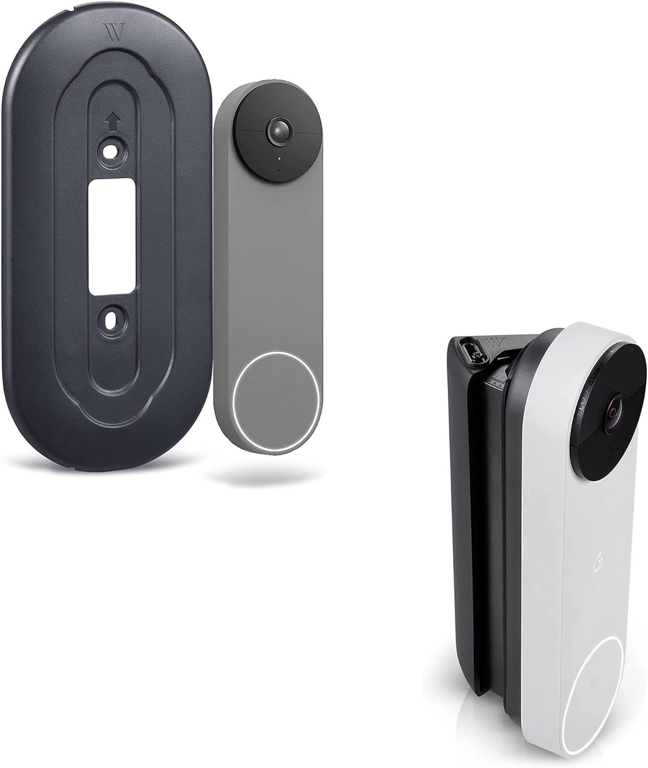 Wasserstein Horizontal Mount for Google Nest Doorbell