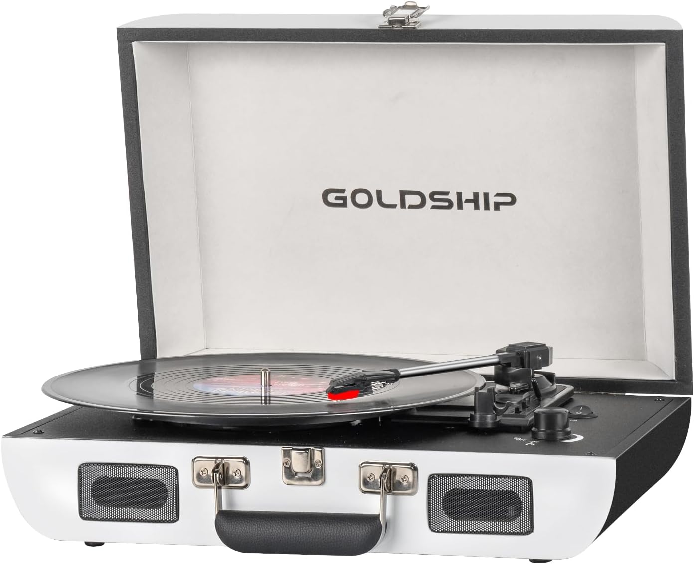 Portable Record Player with Bluetooth for Vinyl Lovers