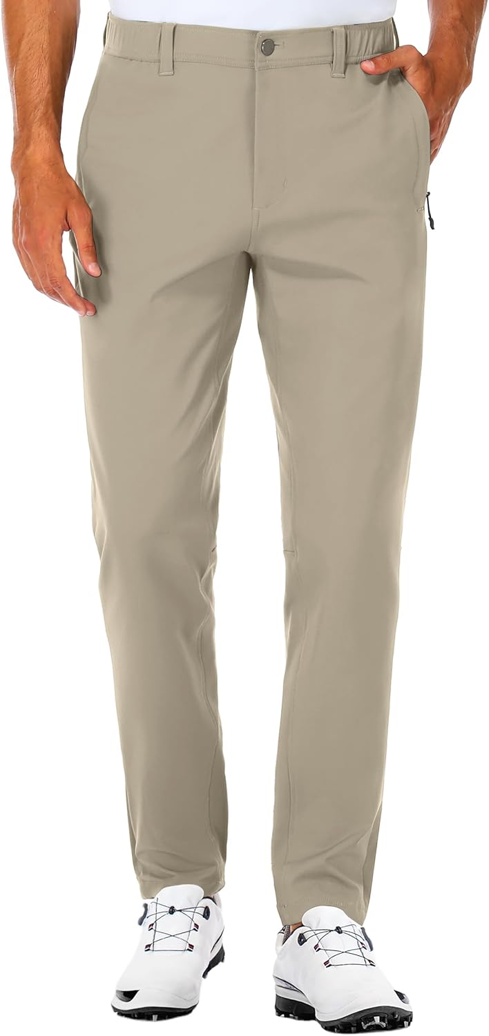 SPECIALMAGIC Golf Pants for Men - Stretch Slim Fit Tapered Design