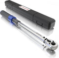 3/8 Inch Drive Torque Wrench 10-100 ft.lb - Accurate 72-Tooth Click