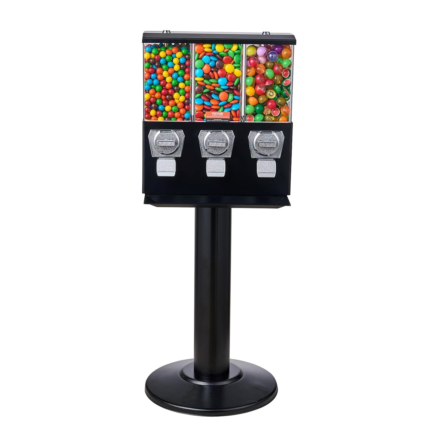 VEVOR Commercial Candy Dispenser with Iron Stand for Business