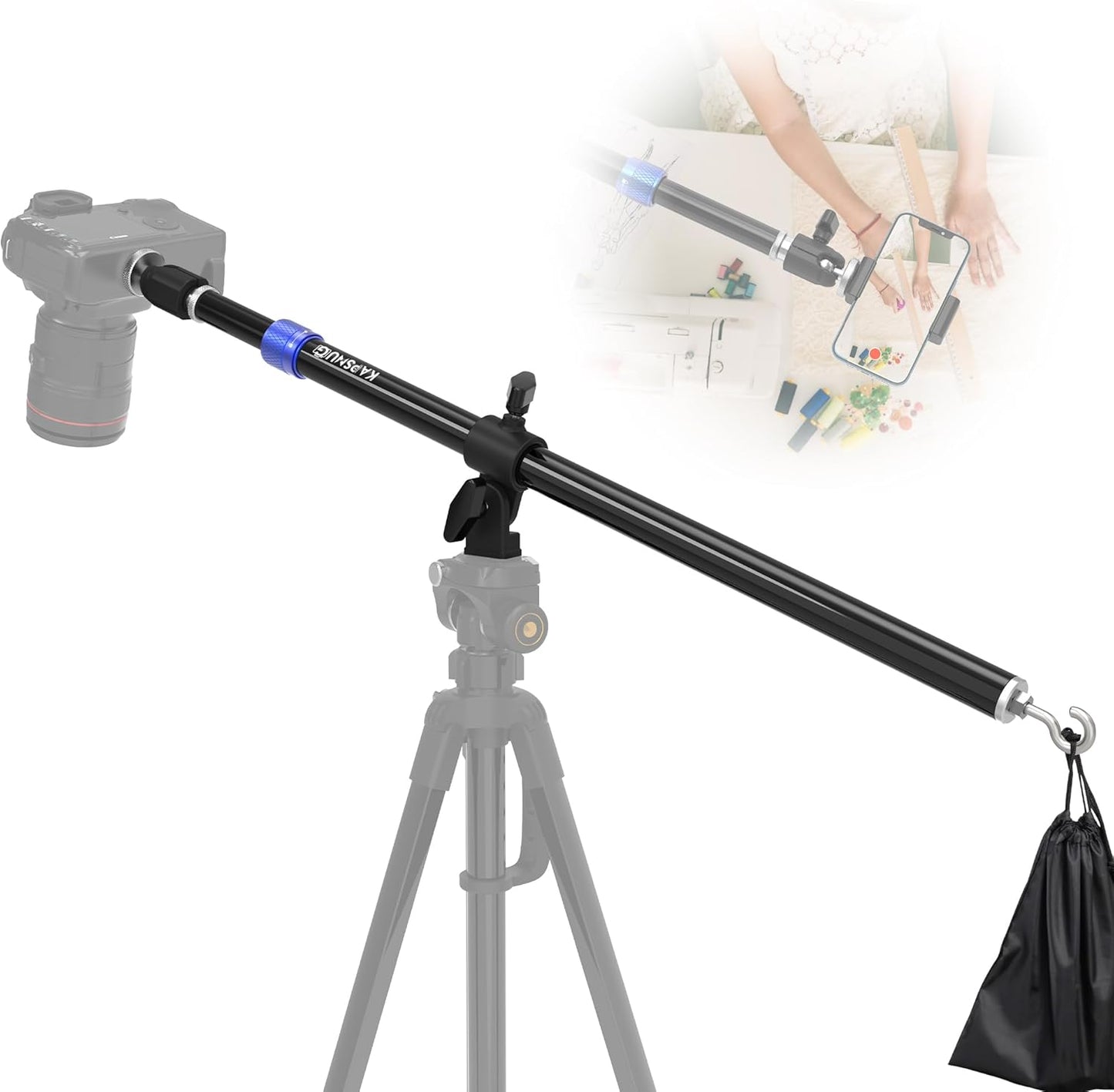 CANALHOUT 37.8in Overhead Tripod Extension Arm Review