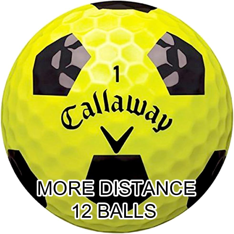 Callaway Chrome Soft Golf Balls - Fast Ball Speed & Control